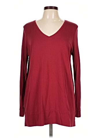 Ann Taylor LOFT Long Sleeve T-Shirt (view 1)