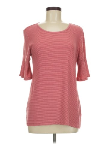 LC Lauren Conrad 3/4 Sleeve T-Shirt (view 1)