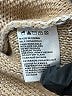 Paper Crane 100% Acrylic Color Block Tan Pullover Sweater Size M - photo 8