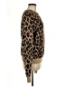 Zara 100% Polyamide Animal Print Brown Pullover Sweater Size L - photo 4