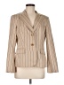 Talbots Stripes Tan Blazer Size 8 - photo 1