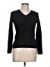 Andre Oliver 100% Cashmere Black Cashmere Pullover Sweater Size L - photo 1