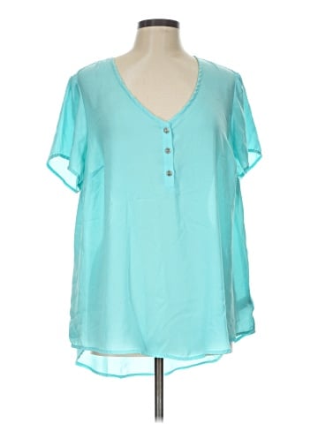 Torrid Short Sleeve Blouse (view 1)