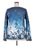 Misslook 100% Polyester Print Blue Pullover Sweater Size XXL - photo 2