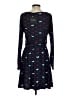Leota Hearts Blue Casual Dress Size S - photo 2