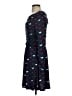 Leota Hearts Blue Casual Dress Size S - photo 5