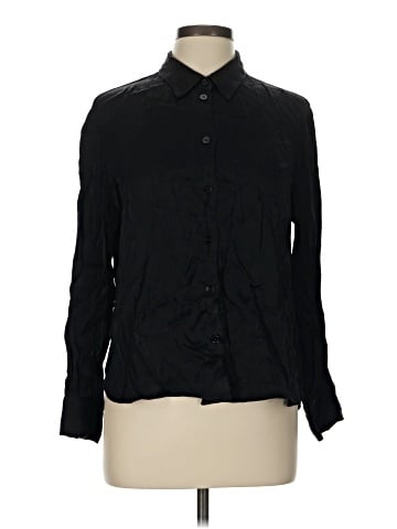 Zara Long Sleeve Button-Down Shirt (view 1)