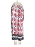 Talbots Print Red Casual Pants Size S - photo 2