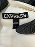Express 100% Polyester Ivory Cocktail Dress Size 6 - photo 7
