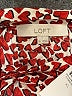 Ann Taylor LOFT 100% Polyester Red Sleeveless Blouse Size XL - photo 7