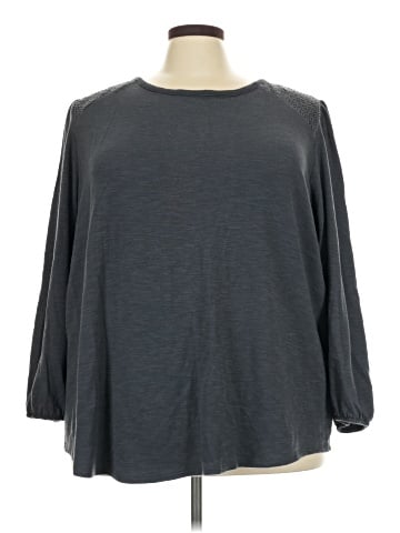 LC Lauren Conrad 3/4 Sleeve Top (view 1)