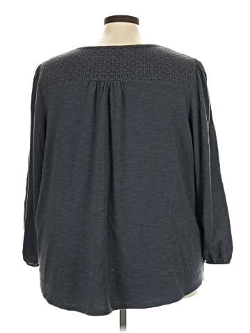 LC Lauren Conrad 3/4 Sleeve Top (view 2)