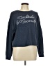 Zoe+Liv Blue Sweatshirt Size L - photo 1