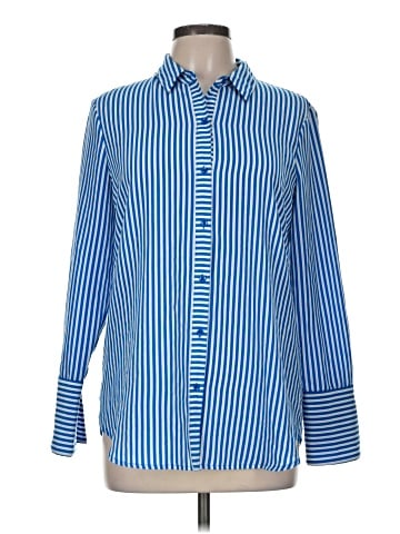 IMNYC Isaac Mizrahi Long Sleeve Button-Down Shirt (view 1)