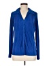 Cyrus 100% Polyester Blue Long Sleeve Blouse Size M - photo 1