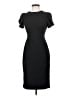 Calvin Klein Solid Black Cocktail Dress Size 2 - photo 1
