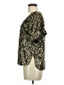 Mia Joy Gold Short Sleeve Blouse Size M - photo 5