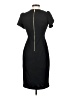 Calvin Klein Solid Black Cocktail Dress Size 2 - photo 2
