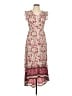 Shein Paisley Ivory Casual Dress Size L - photo 1