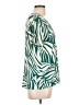 Nine West Green Short Sleeve Blouse Size L - photo 4