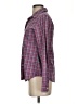 Pendleton 100% Cotton Plaid Burgundy Long Sleeve Button-Down Shirt Size S - photo 5