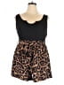 Unbranded Animal Print Brown Romper Size XXL - photo 1