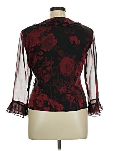 DressBarn 3/4 Sleeve Blouse (view 2)