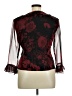 DressBarn 100% Polyester Burgundy 3/4 Sleeve Blouse Size 12 - photo 2