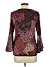 Sam and Jess Burgundy 3/4 Sleeve Blouse Size L (petite) - photo 2