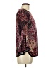 Sam and Jess Burgundy 3/4 Sleeve Blouse Size L (petite) - photo 4