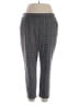 Nine West Plaid Gray Casual Pants Size XL - photo 1