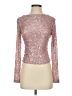 Alex & Sophia Pink Long Sleeve Top Size S - photo 1