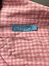 J. McLaughlin Checkered-gingham Pink Long Sleeve Button-Down Shirt Size L - photo 7