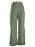 Pull&Bear Solid Green Casual Pants Size XL - photo 2