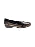 Etienne Aigner Houndstooth Brown Flats Size 8 - photo 1
