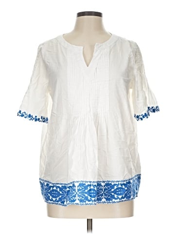 J. McLaughlin 3/4 Sleeve Blouse (view 1)