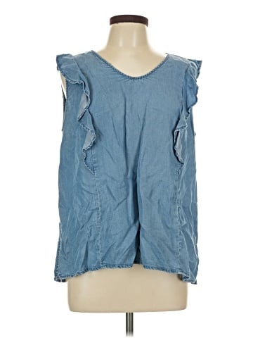 Liz Claiborne Sleeveless Blouse (view 1)