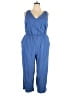 Universal Thread Solid Blue Jumpsuit Size XXL - photo 1