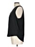 Ann Taylor 100% Polyester Black Sleeveless Blouse Size Lg Petite - photo 5
