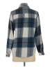 ePretty Plaid Blue Long Sleeve Button-Down Shirt Size S - photo 2