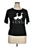 Unbranded Black 3/4 Sleeve T-Shirt Size XL (estimated) - photo 1