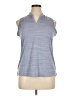 Nike 100% Polyester Blue Sleeveless T-Shirt Size XL - photo 1