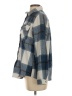 ePretty Plaid Blue Long Sleeve Button-Down Shirt Size S - photo 5