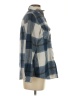 ePretty Plaid Blue Long Sleeve Button-Down Shirt Size S - photo 4