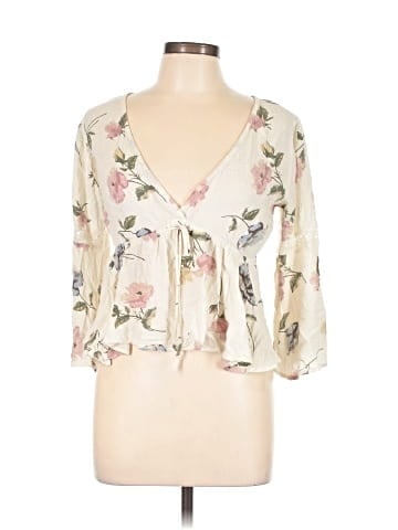 American Rag Cie 3/4 Sleeve Blouse (view 1)