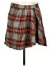 J.Crew 100% Wool Plaid Gray Wool Skirt Size 4 - photo 1