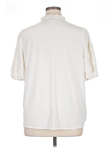 Ann Taylor Short Sleeve Blouse (view 2)