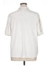 Ann Taylor 100% Polyester Ivory Short Sleeve Blouse Size XL - photo 2