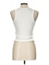 Zara White Sleeveless Top Size L - photo 2