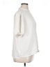 Ann Taylor 100% Polyester Ivory Short Sleeve Blouse Size XL - photo 4